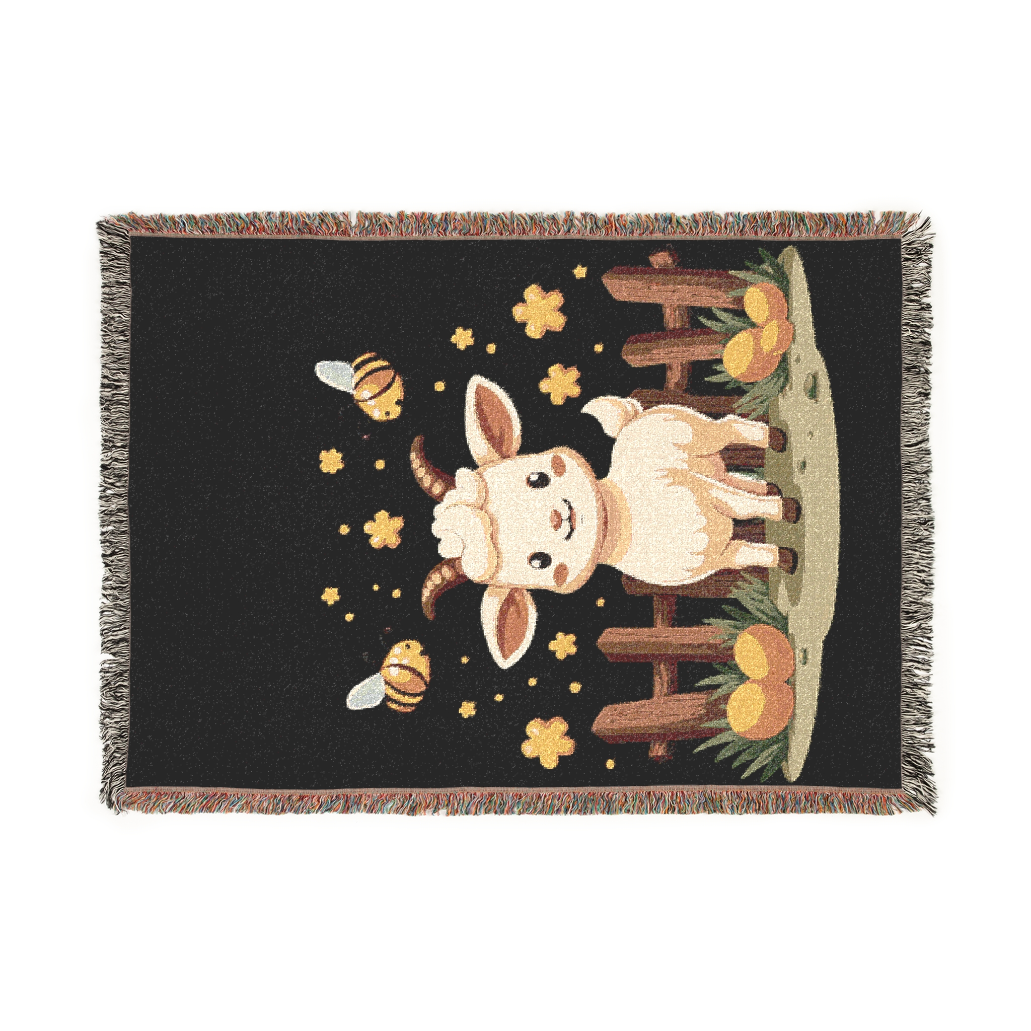 Copy of Cozy Goat Woven Blanket