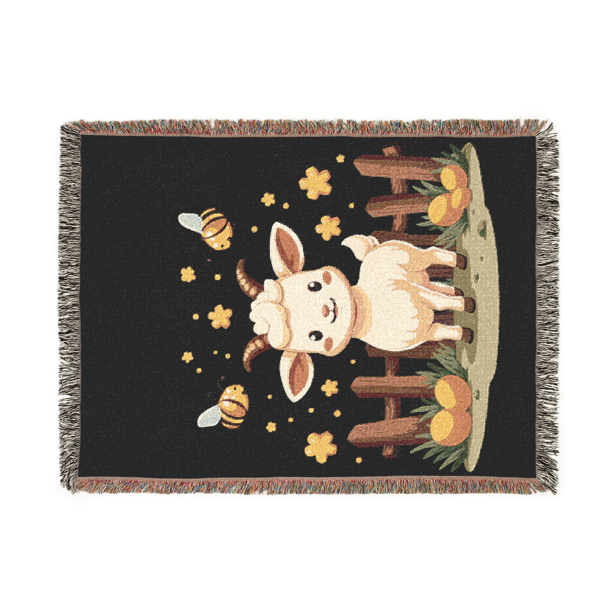 Copy of Cozy Goat Woven Blanket